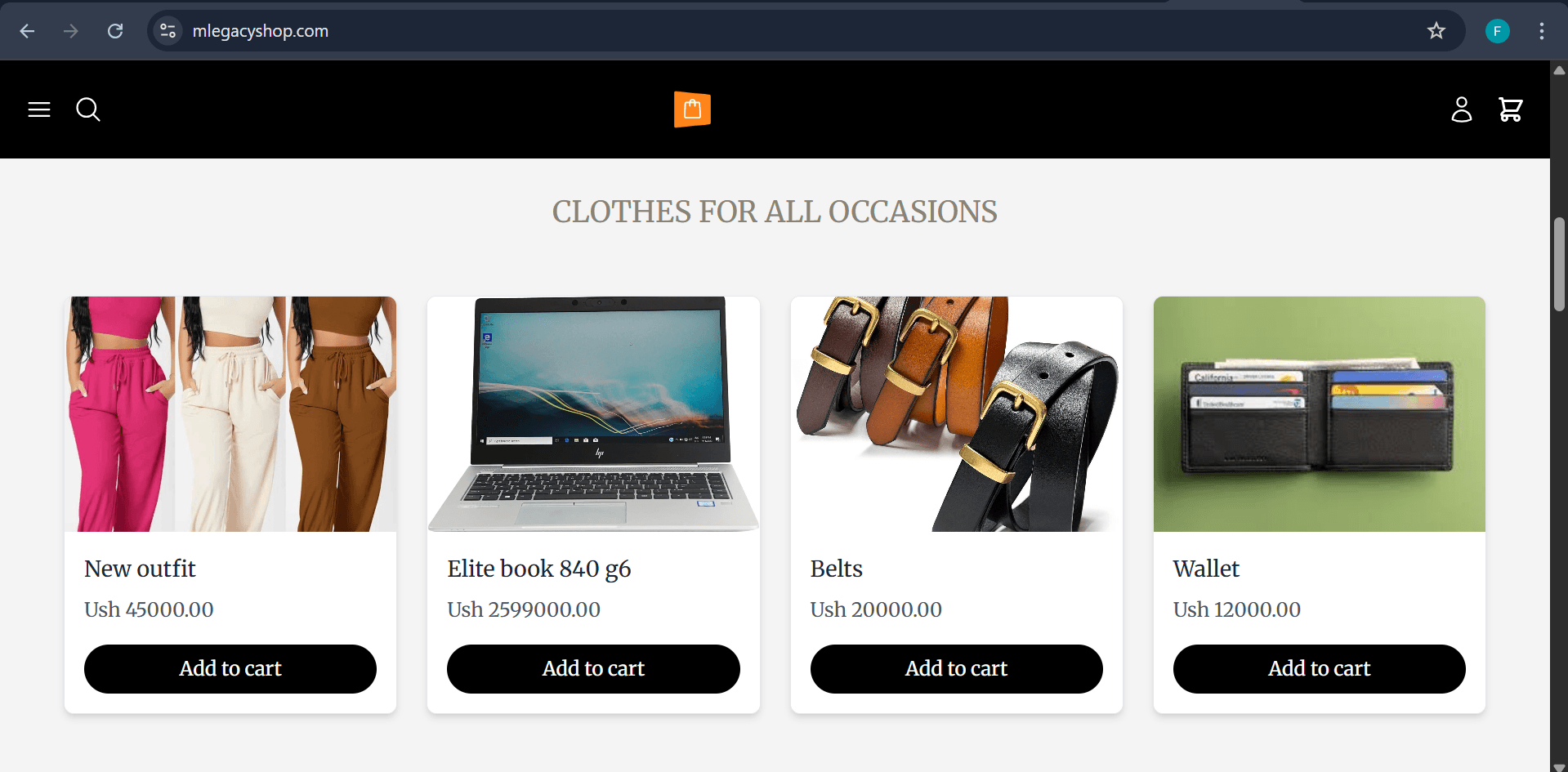 Mlegacy Shop
